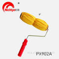 Percetakan Roller Brush Yellow Sheepskin Fabric Roller